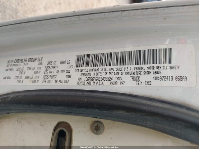 1C6RR6FGXES438824 RAM 2014