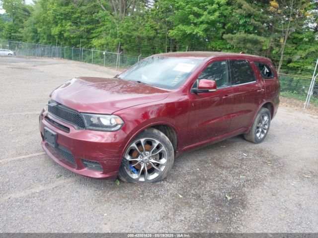 1C4RDJDG7KC770349 Dodge Durango Gt Plus Awd