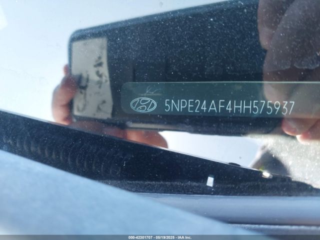 5NPE24AF4HH575937 Hyundai Sonata