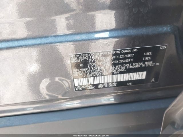 2T3W1RFV7SC310614 Toyota a25a-fks
