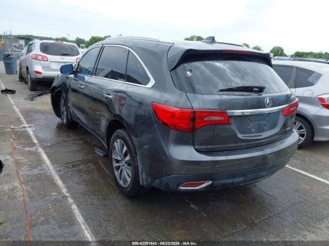 2014 ACURA MDX 5FRYD4H65EB048012 Photo 2