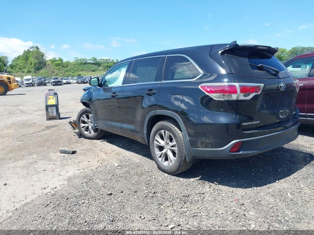 Toyota Highlander Le Plus V6 2014 5TDBKRFH5ES053351 Image 3