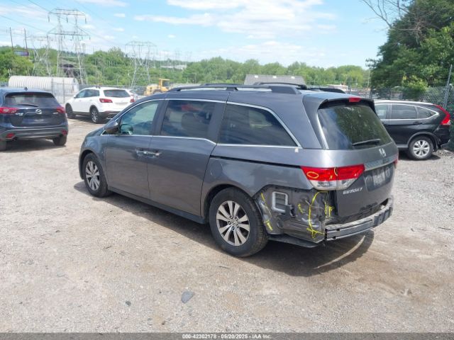 5FNRL5H69EB022107 Honda Odyssey Ex-l