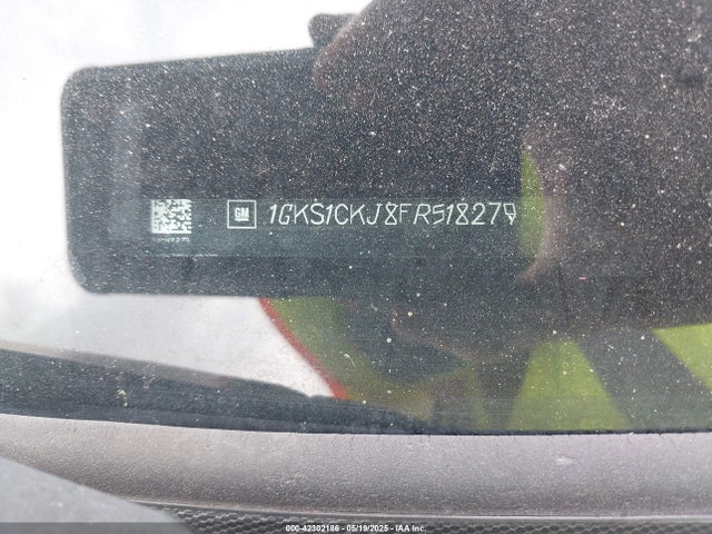 1GKS1CKJ8FR518279 GMC l86 - vvt, afm, e85 max, aluminum