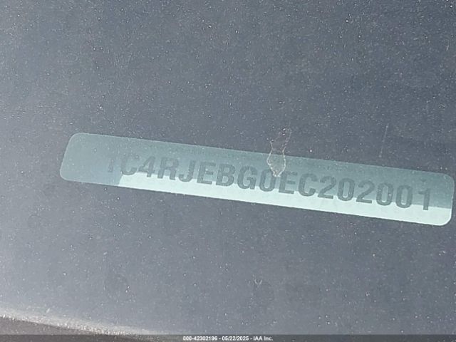 1C4RJEBG0EC202001 Jeep Grand Cherokee Limited