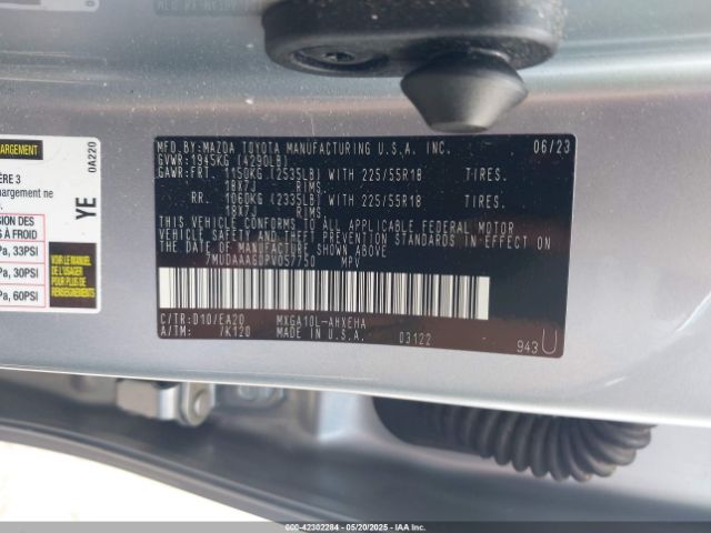 2023 TOYOTA COROLLA CROSS 7MUDAAAG0PV057750 Photo 8