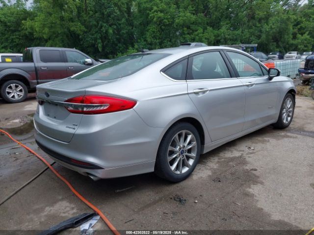 3FA6P0LU0HR354848 Ford Fusion Hybrid Se