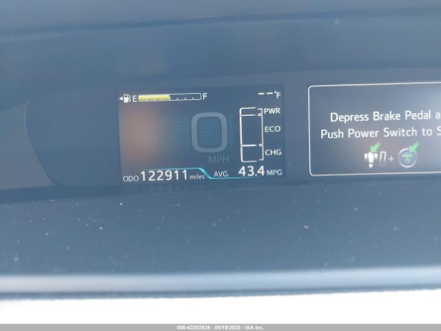 JTDKARFU5K3089070 Toyota PRIUS XLE