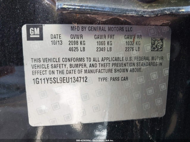 1G11Y5SL9EU134712 Chevrolet lkw
