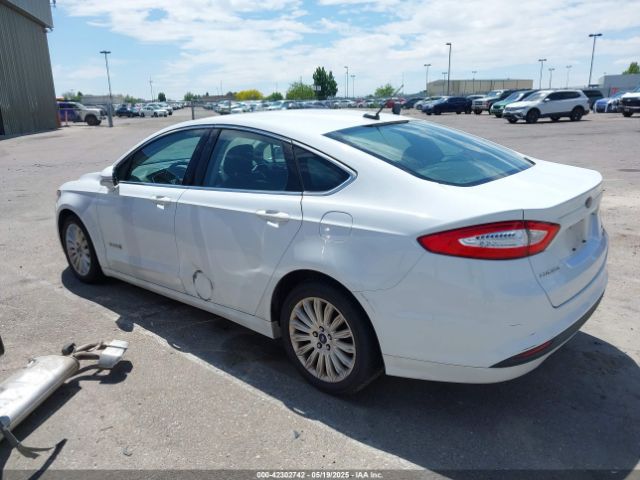 3FA6P0LU8ER142632 Ford Fusion Hybrid Se