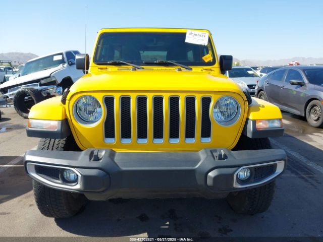 1C4HJXEN3JW306282 Jeep Wrangler Unlimited Sahara 4x4