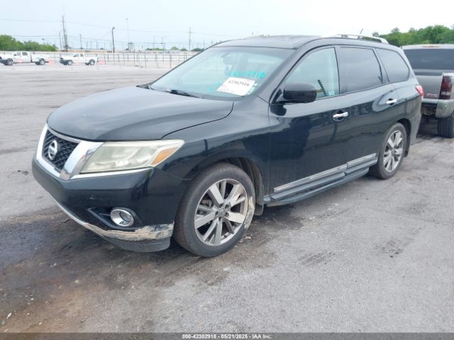 5N1AR2MN9EC639927 Nissan Pathfinder Platinum