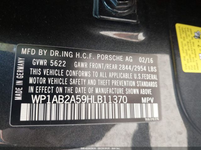 2017 PORSCHE MACAN WP1AB2A59HLB11370 Photo 8