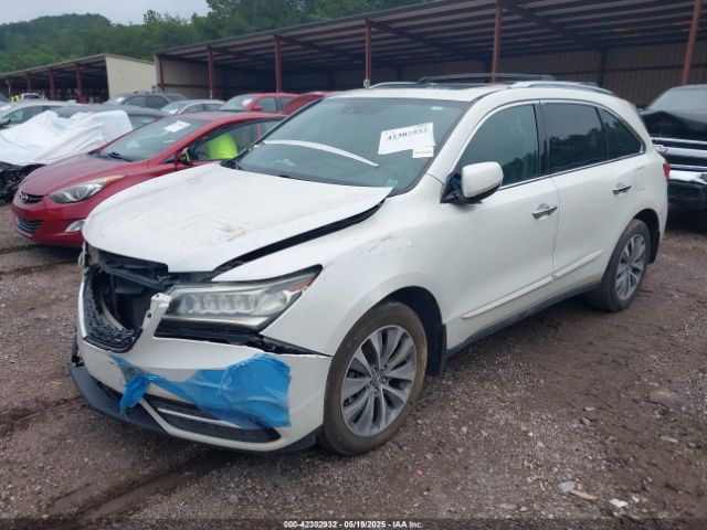 5FRYD4H40EBQ22755 Acura Mdx Tech Pkg