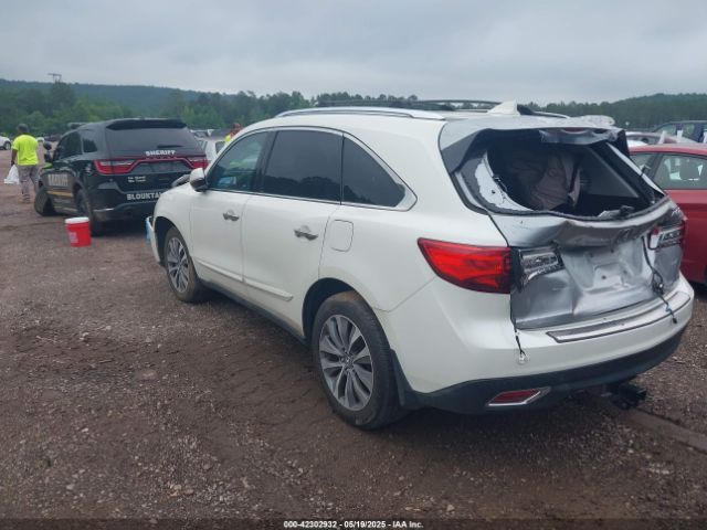5FRYD4H40EBQ22755 Acura Mdx Tech Pkg