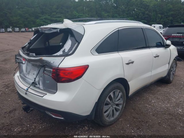 5FRYD4H40EBQ22755 Acura Mdx Tech Pkg