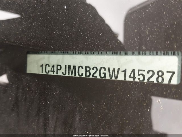 1C4PJMCB2GW145287 Jeep Cherokee Latitude