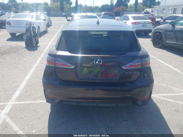 JTHKD5BH3F2224131 Lexus CT 200H
