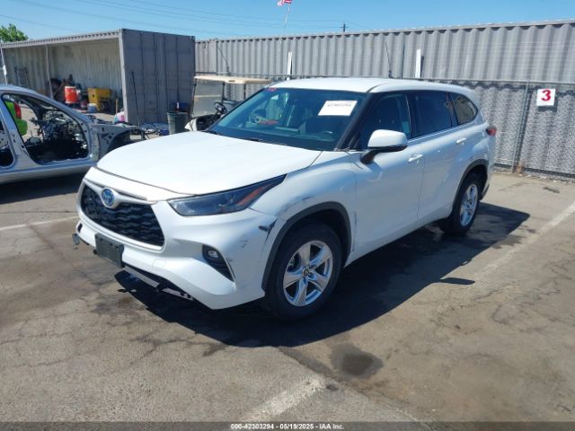 5TDZARAH7NS512484 Toyota Highlander Hybrid Le