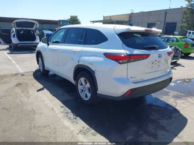 5TDZARAH7NS512484 Toyota Highlander Hybrid Le