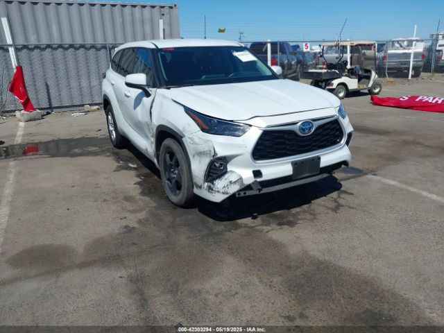 5TDZARAH7NS512484 Toyota Highlander Hybrid Le