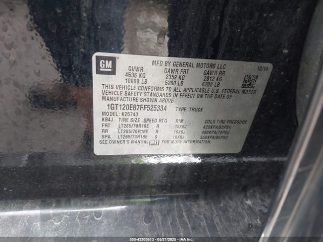 1GT120E87FF525334 GMC Sierra 2500hd Denali