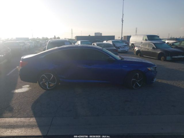 1HGCV3F23NA038494 Honda Accord Hybrid Sport