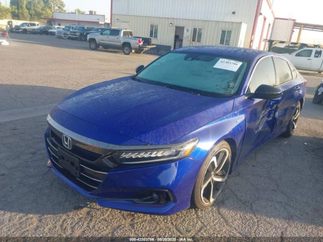 1HGCV3F23NA038494 Honda Accord Hybrid Sport