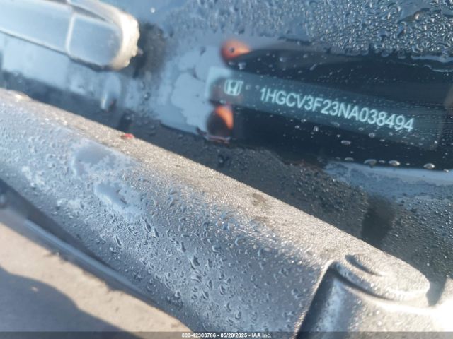 1HGCV3F23NA038494 Honda Accord Hybrid Sport