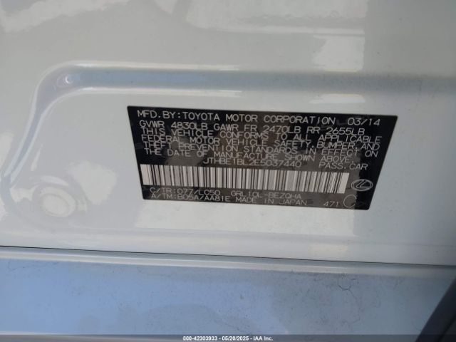 JTHBE1BL2E5037440 Lexus GS 350