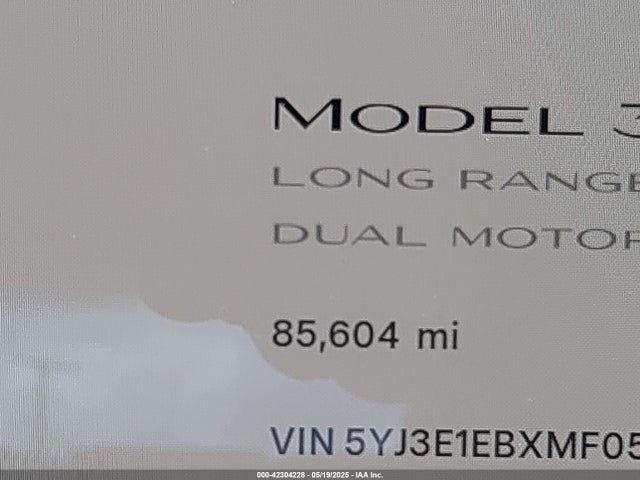 Tesla MODEL 3 2021 5YJ3E1EBXMF054945 Image 14