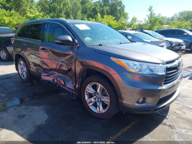2016 TOYOTA HIGHLANDER 5TDDKRFH1GS294383