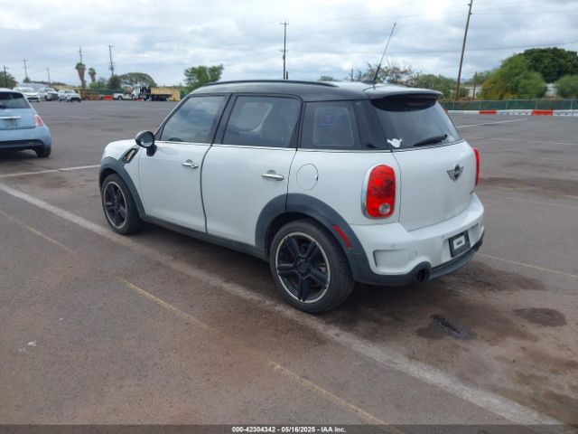 2012 MINI COOPER S COUNTRYMAN WMWZC3C58CWL81506 Photo 2