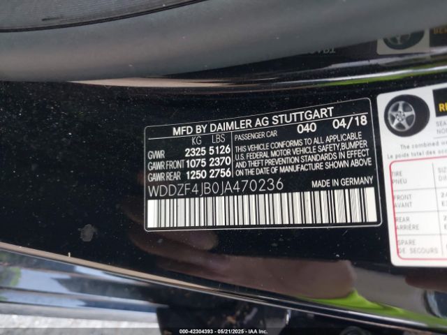 2018 MERCEDES-BENZ E 300 WDDZF4JB0JA470236 Photo 8
