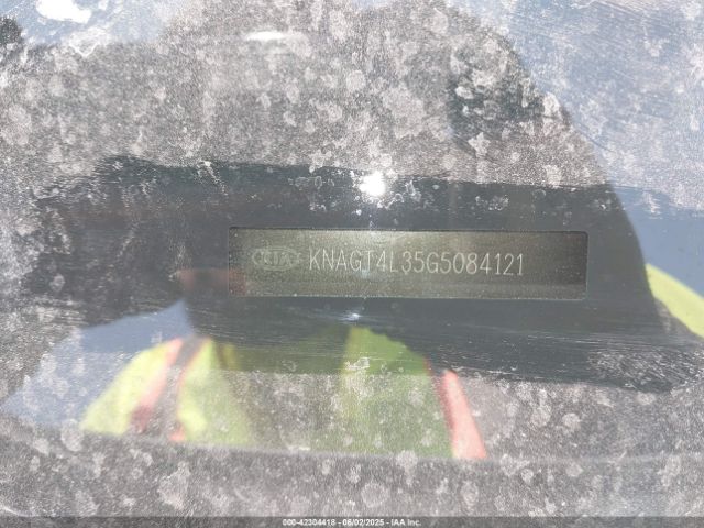 KNAGT4L35G5084121 KIA Optima Lx