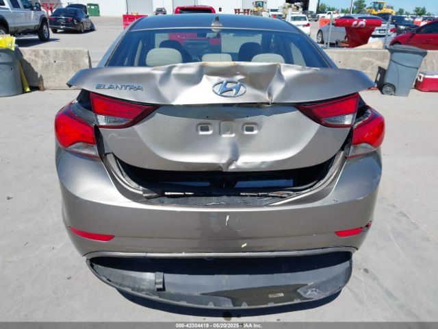 5NPDH4AE0GH686307 Hyundai ELANTRA SE