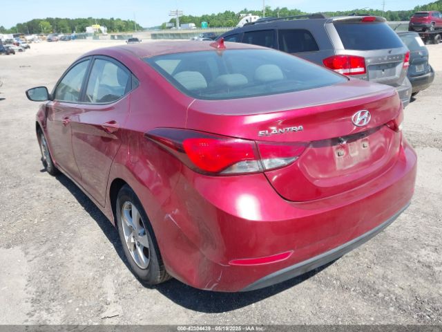 5NPDH4AE3FH631235 Hyundai ELANTRA SE