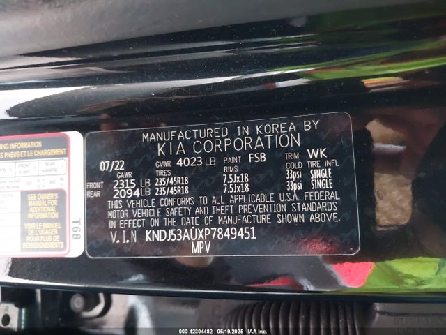 2023 KIA SOUL KNDJ53AUXP7849451 Photo 8