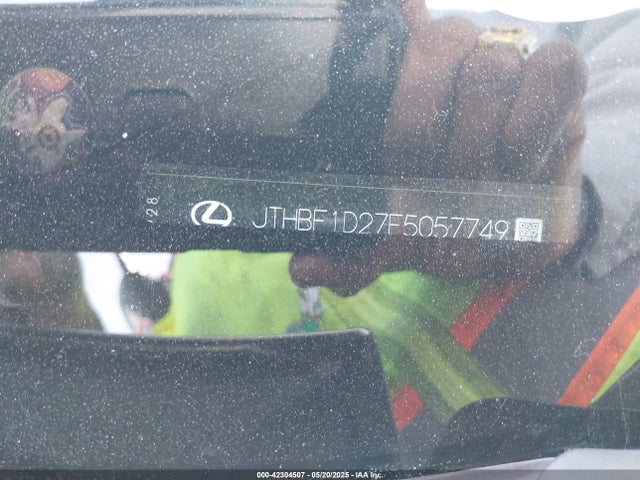 Lexus 4gr-fse 2015 JTHBF1D27F5057749 Image 9