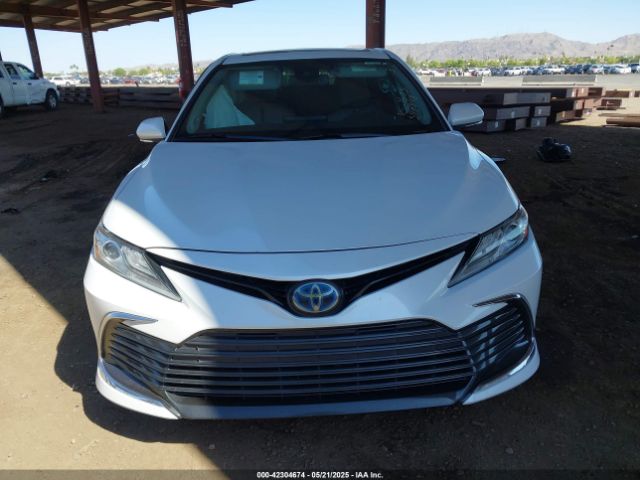 4T1F31AK7MU547848 Toyota Camry Xle Hybrid