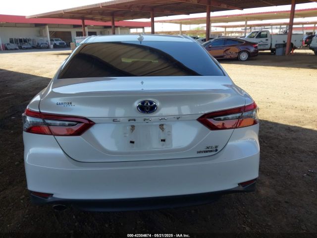 4T1F31AK7MU547848 Toyota Camry Xle Hybrid