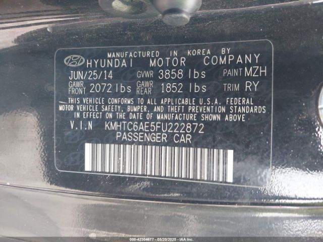 KMHTC6AE5FU222872 Hyundai Veloster Turbo