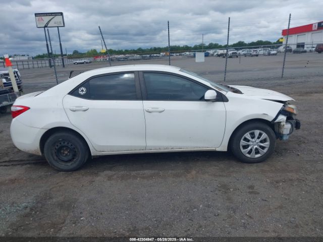 5YFBURHE7EP078077 Toyota Corolla L/le/le Plus/le Premium/s/s Plus/s Premium