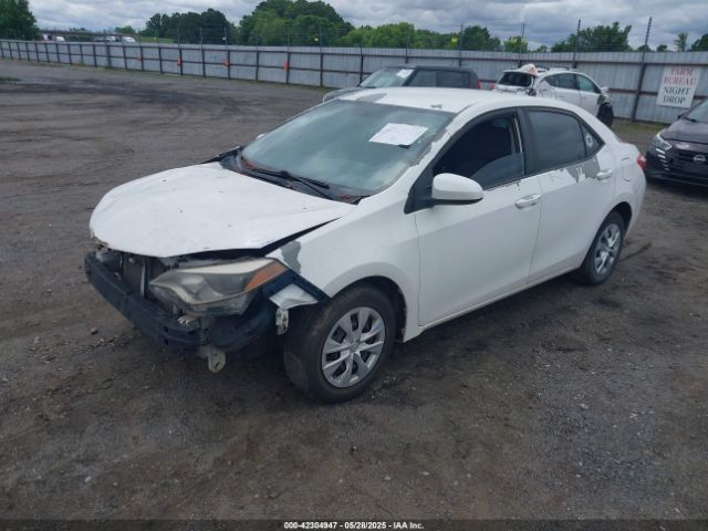 5YFBURHE7EP078077 Toyota Corolla L/le/le Plus/le Premium/s/s Plus/s Premium