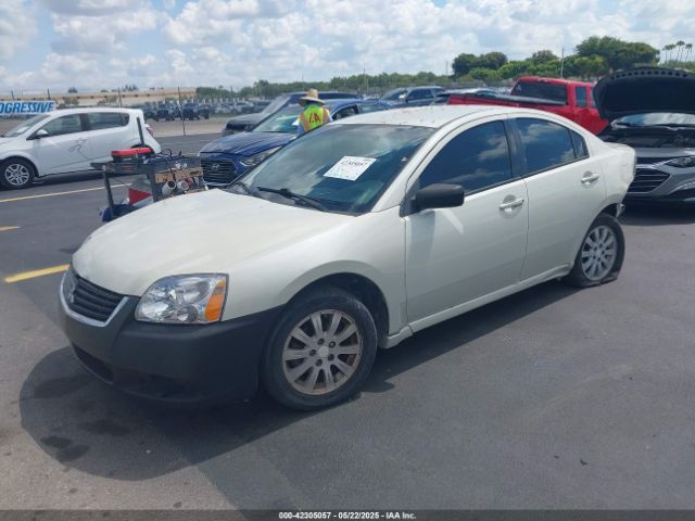 2009 MITSUBISHI GALANT 4A3AB36F89E032882 Photo 1