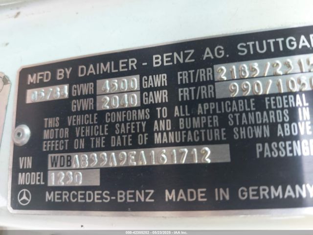 1984 MERCEDES-BENZ 300 WDBAB33A9EA161712 Photo 8
