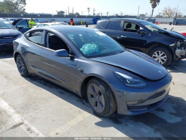 2022 TESLA MODEL 3 5YJ3E1EA9NF212412