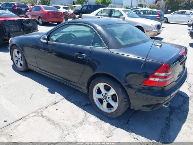 2003 MERCEDES-BENZ SLK 320 WDBKK65F83F272587 Photo 2