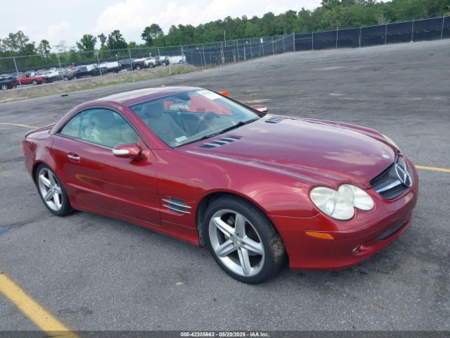 2005 MERCEDES-BENZ SL 500 WDBSK75F65F096681