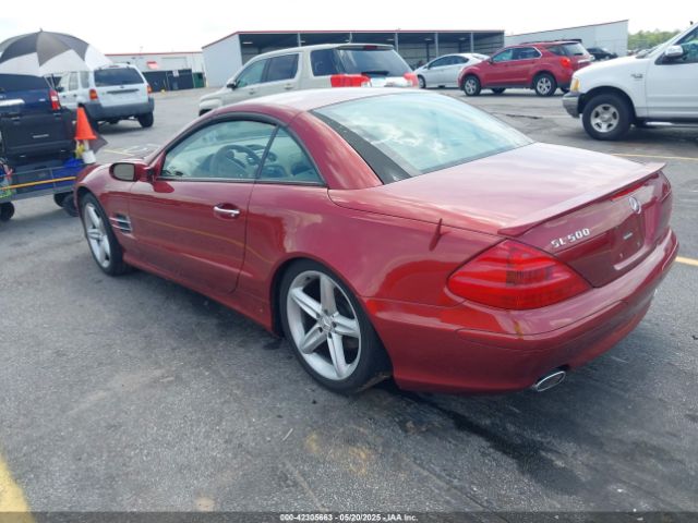 2005 MERCEDES-BENZ SL 500 WDBSK75F65F096681 Photo 2